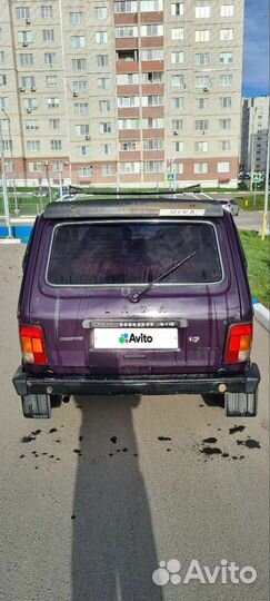LADA 4x4 (Нива) 1.7 МТ, 2000, 139 000 км