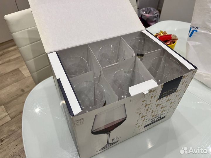 Набор бокалов для красного вина crystalite bohemia