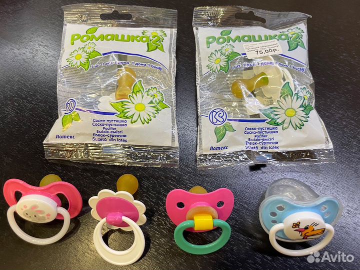 Соски пустышки (6 штук)