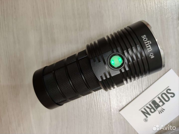 Фонарь Sofirn Q8, светодиоды 4-XPL-Hi, 5000lm