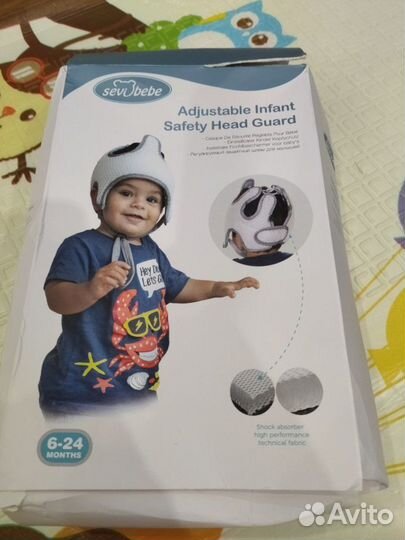 Противоударный шлем для малышки