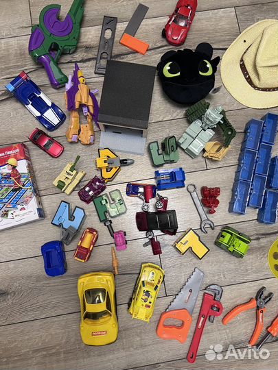 Игрушки для мальчика пакетом