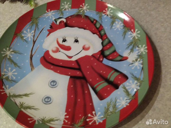 Блюдо с лопаткой новогоднее