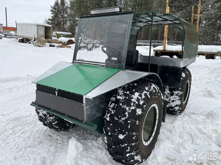Вездеход-каракат Поморец 4x4 на заводской резине
