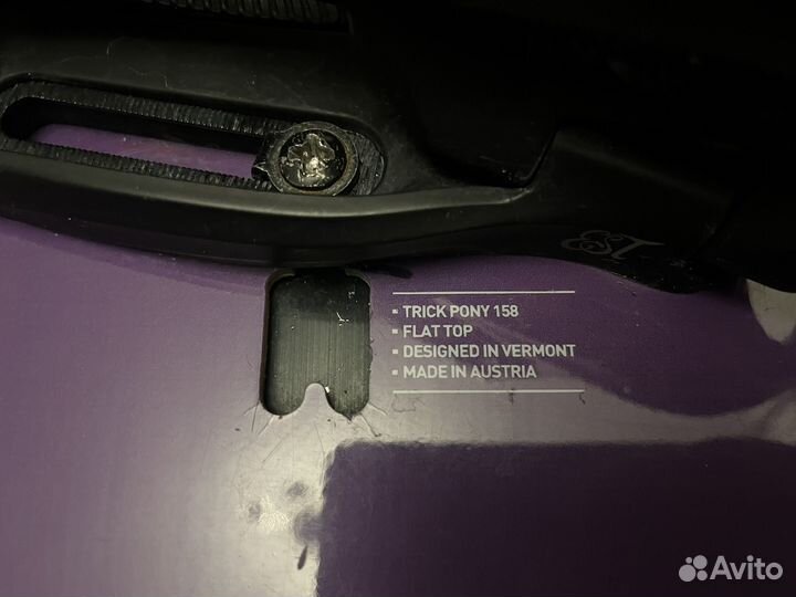 Сноуборд Burton Trick Pony 158 + Malavita EST L