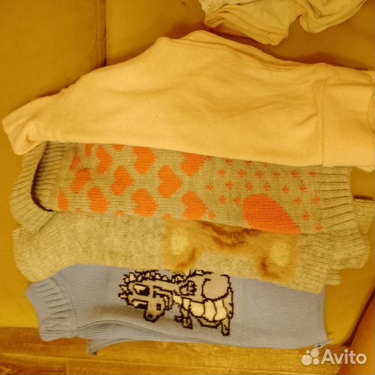 Вещи пакетом для девочки 80 86