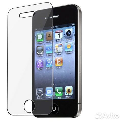 Защитное стекло для iPhone 4