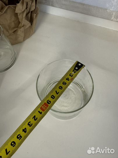 Ваза цилиндр прозрачная