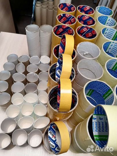 Продам втулки картонные от стрейч, скотча