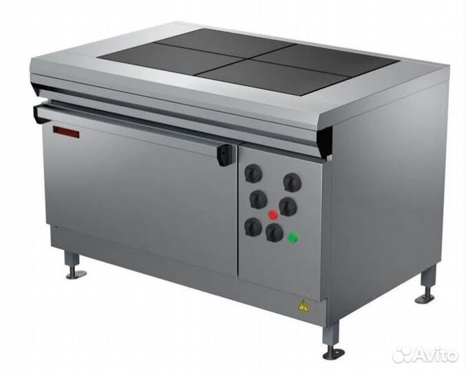 Плита электрическая с жарочным шкафом пэ-0.48шп