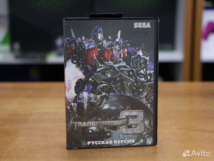 Картридж (16 бит) Transformers 3 (рус) для Сеги