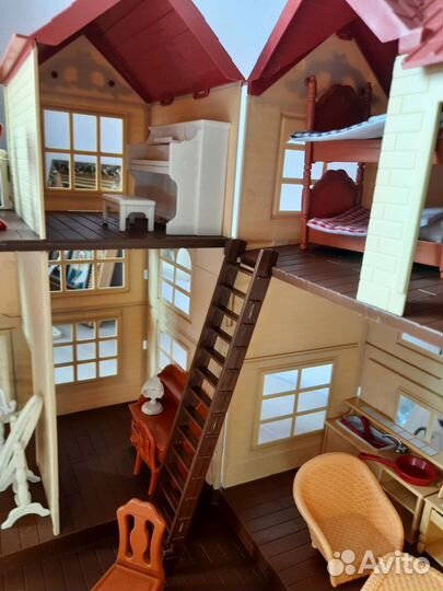 Sylvanian Families большой дом со светом
