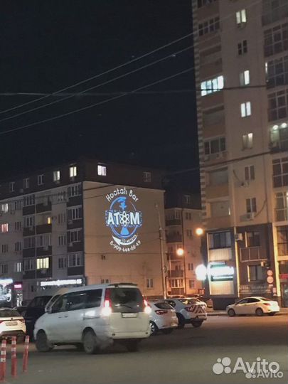 Гобо проектор с линзой