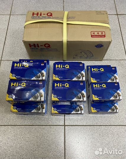 Тормозные колодки, диски Hi-Q