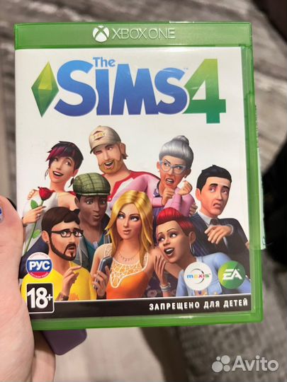 Игра на xbox one s диск sims 4