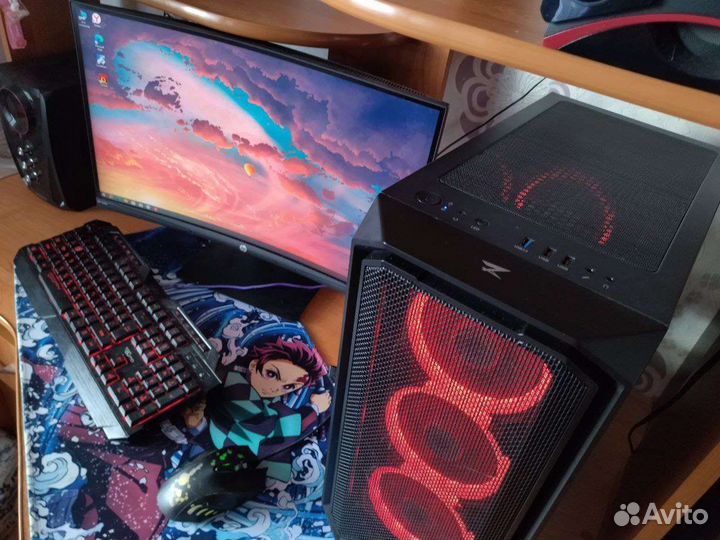 Игровой пк Ryzen 5 + 1060