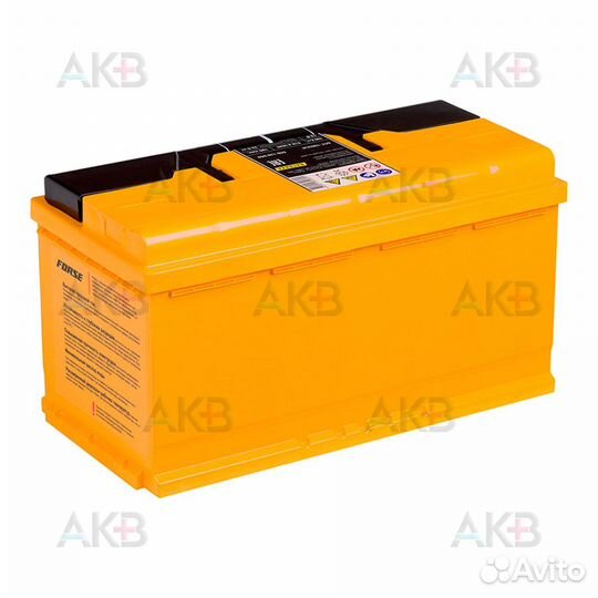 Аккумулятор автомобильный Forse 100R 910A (353x175