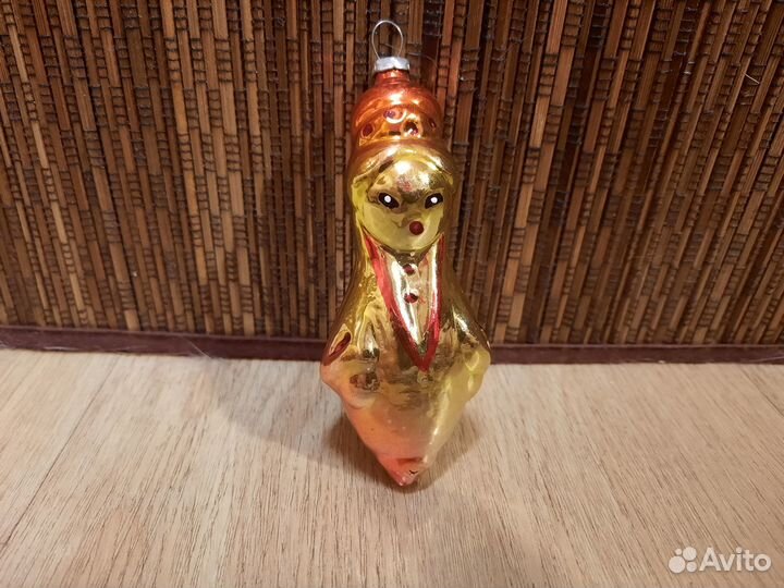 Елочная игрушка Шамаханская царица СССР