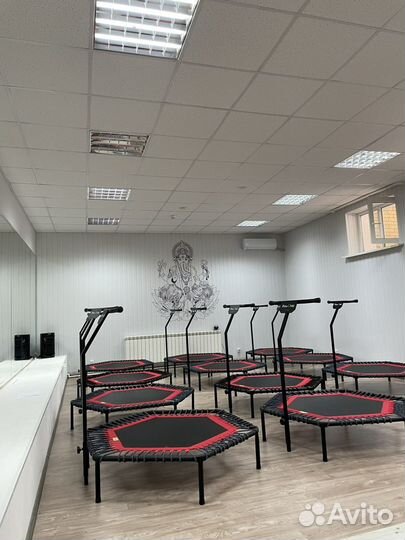 Фитнес на батутах