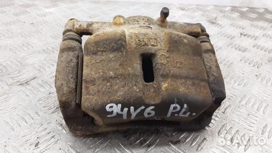 Суппорт тормозной передний левый nissan qashqai J1