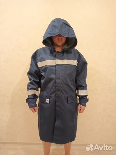 Плащ энергостойкий рабочий Энергоконтракт р 54-56