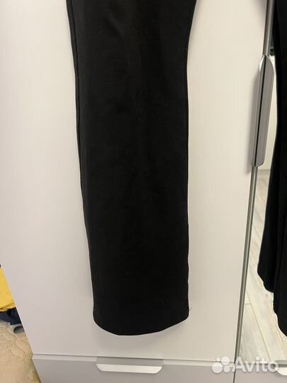 Брюки клёшь чёрные xs