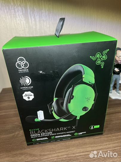 Наушники Razer blackshark v2 x