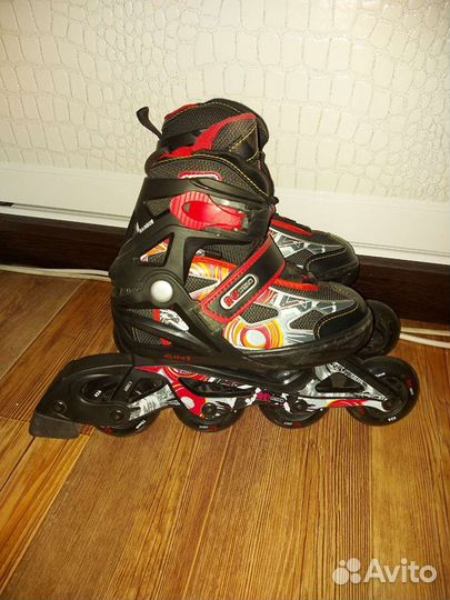 Ролики раздвижные, р.31-36. Reaction+защита