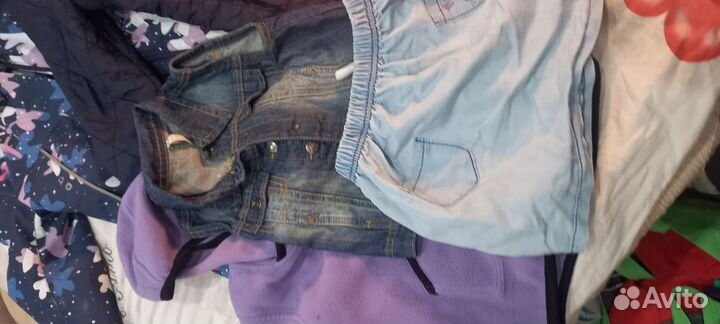 Пакет вещей для девочки 110 116