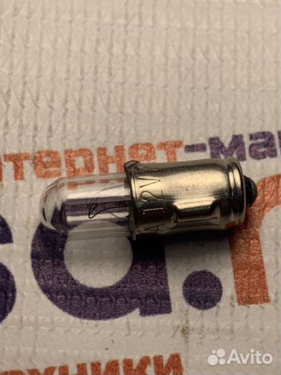 Лампа 12В 1,2Вт (контрольная) с цоколем BA7S (6121