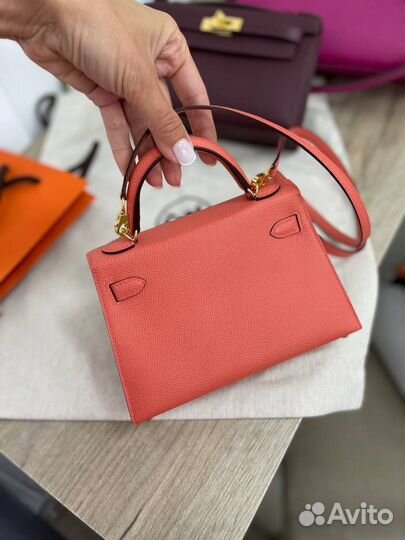 Сумка hermes kelly mini Epsom