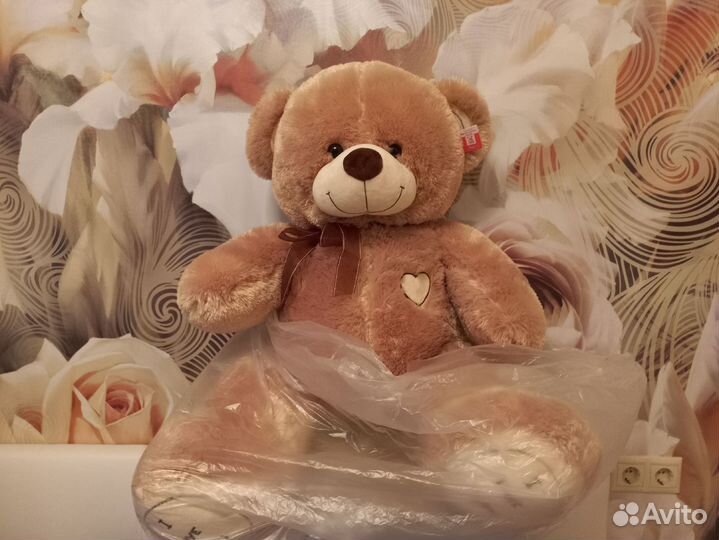 Плюшевый медведь новый люкс
