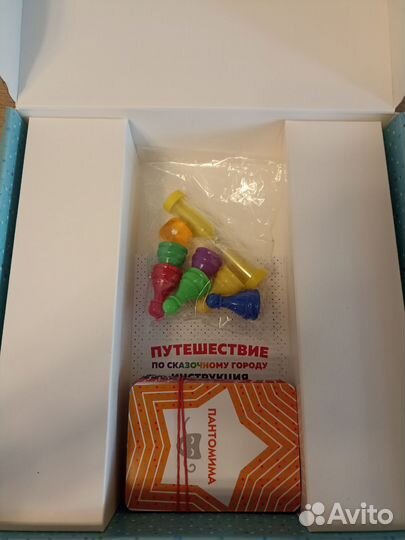 Семейная настольная игра 4 в 1