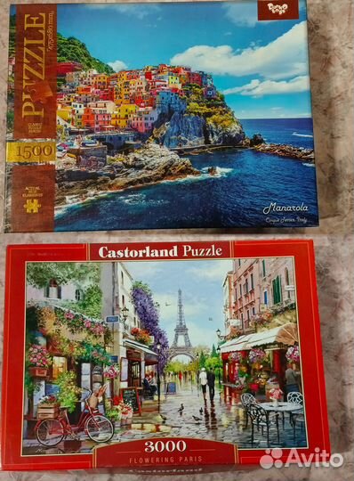 Пазлы 1000-3000 деталей