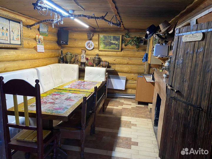 Русская баня на дровах