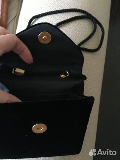 Сумка новая бархатная