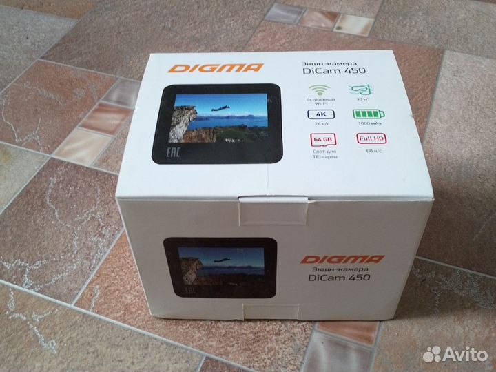 Экшн камера Digma