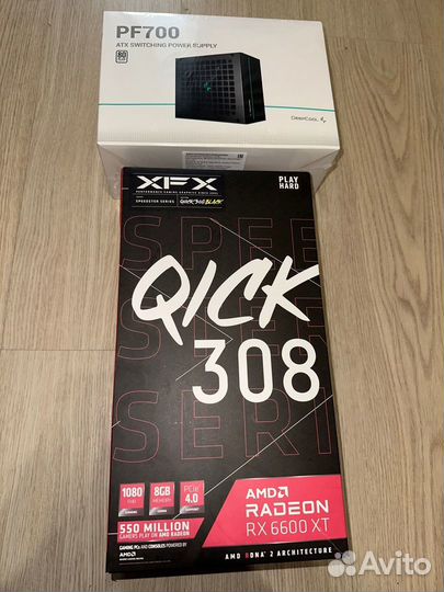 Видеокарта XFX RX 6600 XT 8Gb (Qick 308)