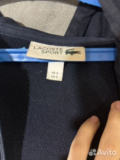 Зип худи lacoste s ориг