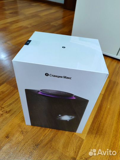 Яндекс Станция Макс с Zigbee новый, чёрный