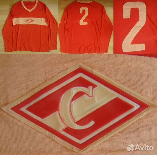 Игровая майка фк Спартак раритет