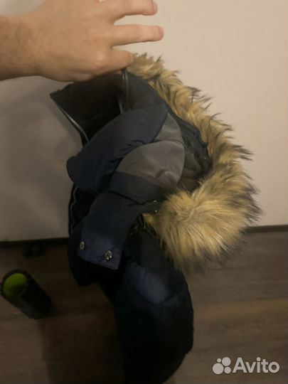 Мужская зимняя куртка парка бу 50/52 ostin