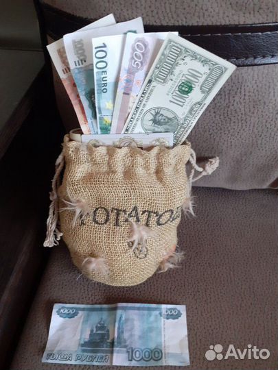 Денежный мешочек'декор