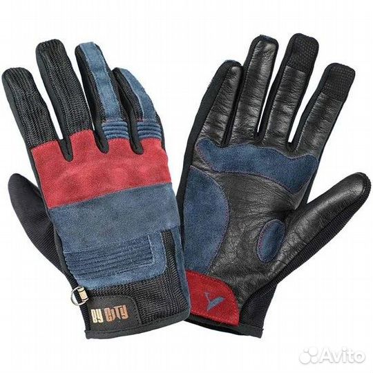 Перчатки by city florida man blue/burgundy