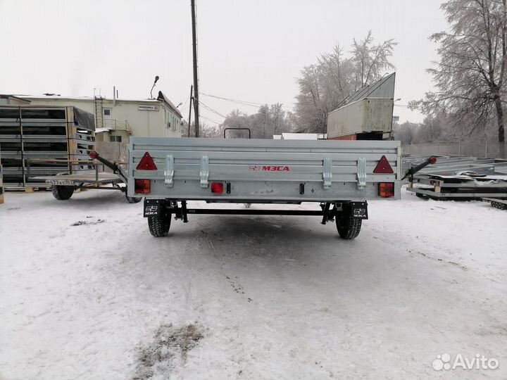 Прицеп для двух снегоходов мзса 817718.022