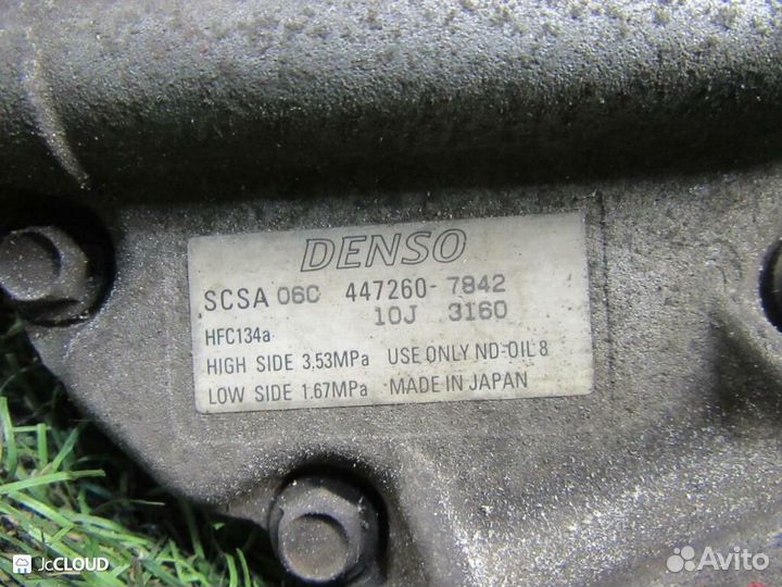 Компрессор кондиционера на toyota platz NCP12 1NZ