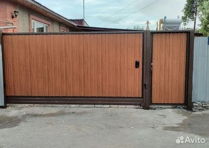 Автоматические ворота. Откатные ворота