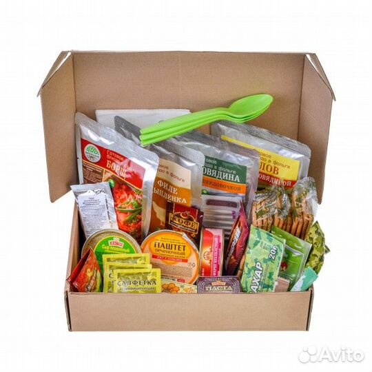 Сухой Паёк «набор рыбака» Армейские Будни су