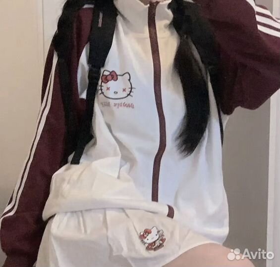Зипка adidas hello kitty