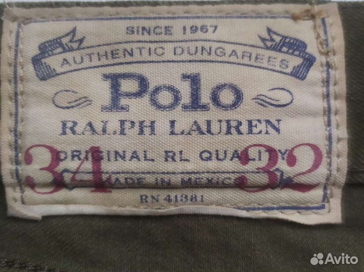 Джинсы Ralph Lauren Polo, р-р 50(34/32)